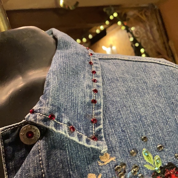 Faded Glory Blue Jean Jacket - Picture 8 of 15